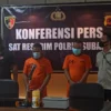 Ancam Korban dengan Golok, Polres Subang Ringkus Dua Orang Jambret