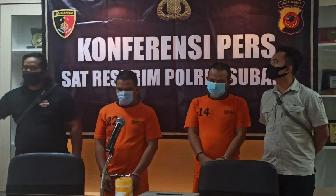 Ancam Korban dengan Golok, Polres Subang Ringkus Dua Orang Jambret