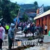 Banjir dan Longsor di Naringgul Putus Akses Bandung Cianjur