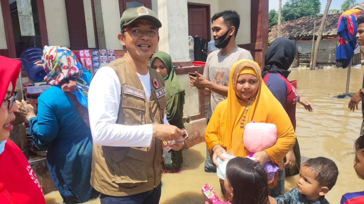 Banjir Merendam 34 Ribu Rumah, Kang Maman Janji Membantu Agar Kembali Layak Huni