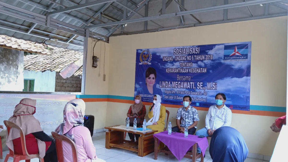 Linda Megawati Ajak Warga Patuhi Protokol Kesehatan