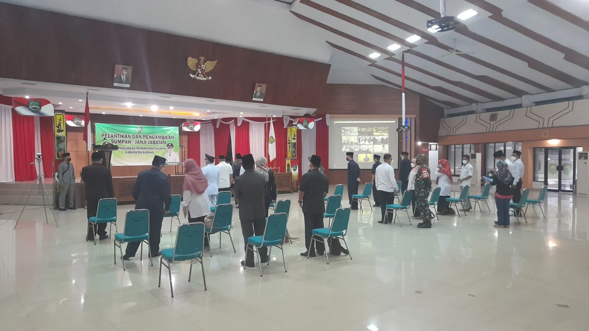 Rotasi Mutasi Pejabat Pemkab Subang sedang Berlangsung