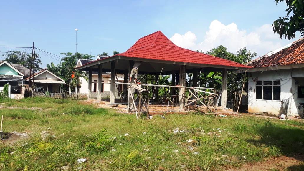 Pemdes Parigimulya Bangun Bale Musyawarah Desa