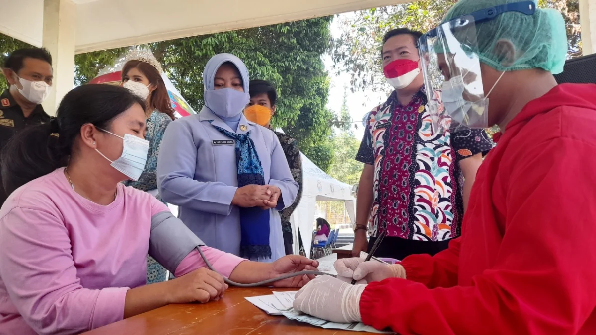 Vaksinasi Dosis Kedua di Lanud Suryadarma Tuntas