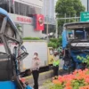Hari Ini, Rekonstruksi Kecelakaan 2 Bus Transjakarta Digelar Polisi dengan Alat Canggih (Foto: Kenny Kurnia Putra/JPNN)
