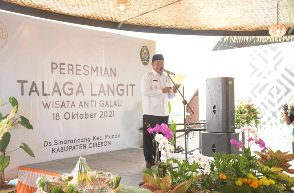 Wakil Gubernur Jawa Barat, Uu Ruzhanul Resmikan Wisata Anti Galau Talaga Langit