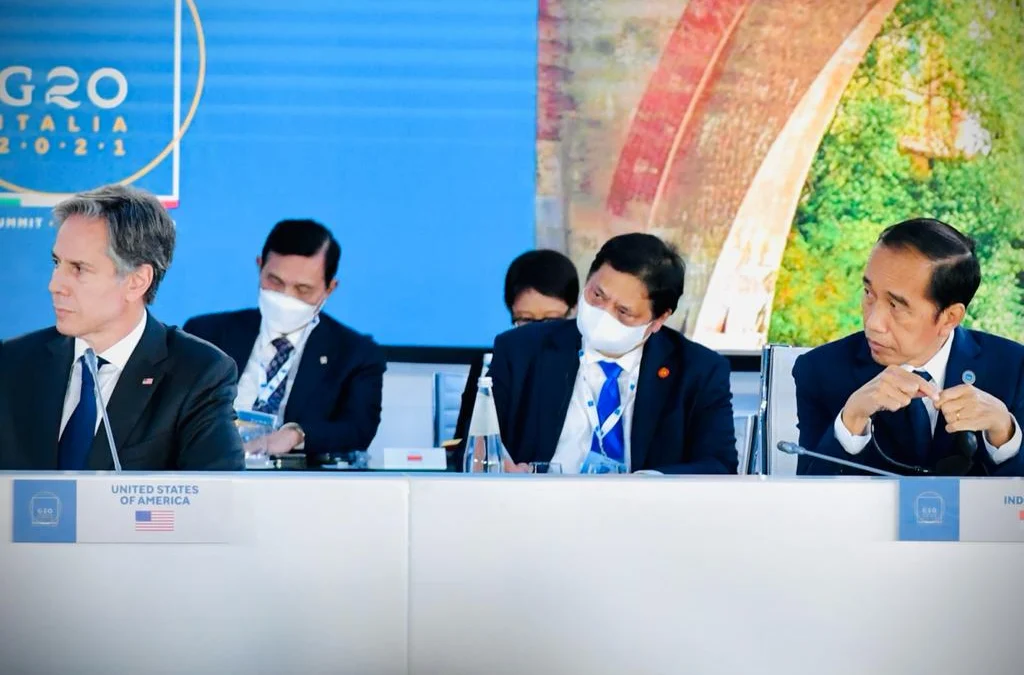 Hadir di Acara High Level Segment KTT COP26 di Glasgow-Skotlandia Airlangga Sebut Presiden Jokowi Minta AS Tingkatkan Investasi di Indonesia
