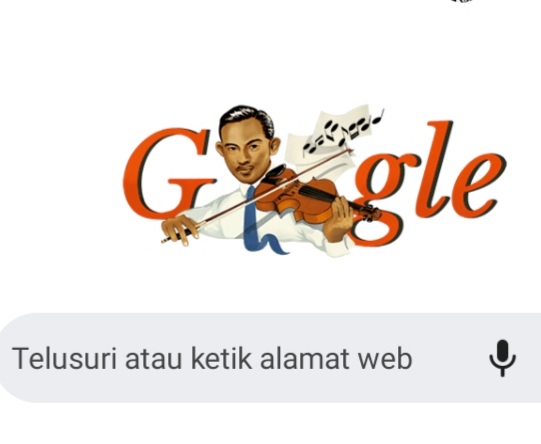 Peringati Hari Pahlawan, Google Doodle Tampilkan Ismail Marzuki