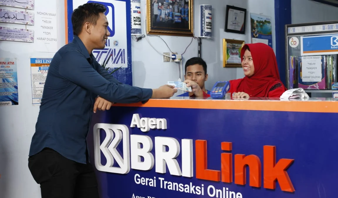 Transaksi AgenBRILink Tembus Rp1.000 Triliun, 4 Kali Lipat Nilai Transaksi Uang Elektronik