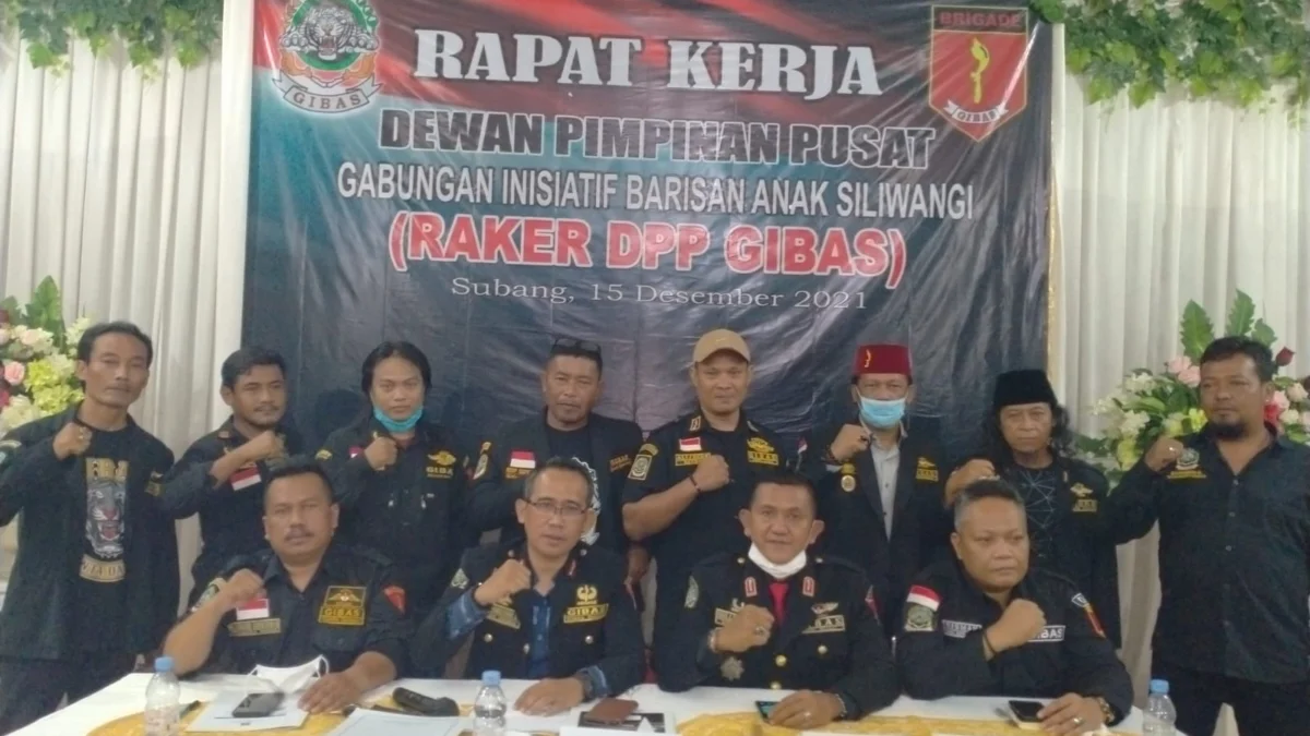 Raker DPP Gibas Jawa Barat Komitmen Kedepankan Humanis