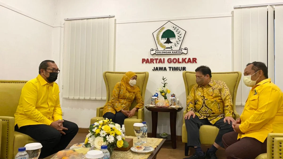 Konsolidasi DPD Golkar Jatim, Airlangga: Jawa Timur Menjadi Salah Satu Basis