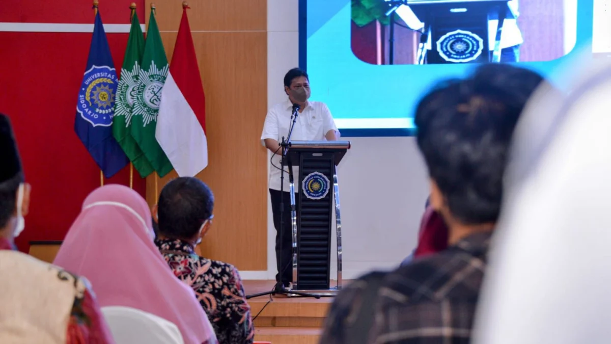 Menko Perekonomian: Universitas Muhammadiyah Sidoarjo Cetak SDM Bertalenta Digital dan Wirausahawan Baru yang Berkualitas