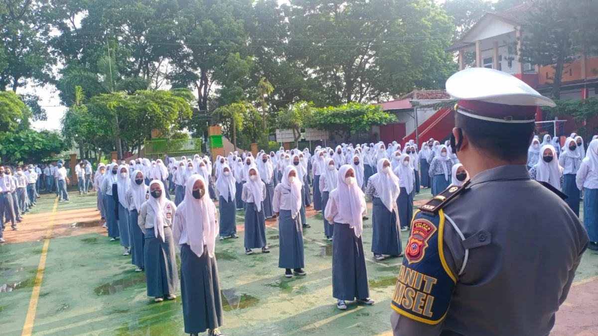 Police Go To School, Unit Kamsel Satlantas Polres Subang Ajak Siswa Jadi Pelopor Keselamatan Lalu Lintas