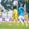 DUA GOL: Pemain Persikas Subang Ridwan Firmansyah mencetak dua gol dalam pertandingan Babak Depalan Besar Liga 3 Seri 2 Jabar. (VERRY KUSWANDI/PASUNDAN EKSPRES)