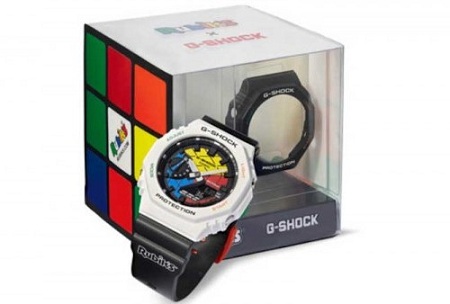Harga Jam Tangan Casio G-Shock Terbaru, Retro Untuk Penyuka Permainan Rubik