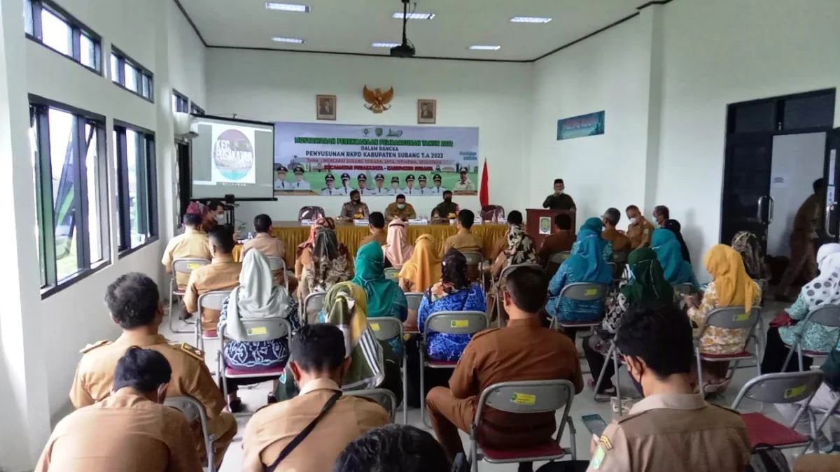 Agenda Pembangunan di Kecamatan Pusakajaya Tertunda Akibat Penanganan Covid-19