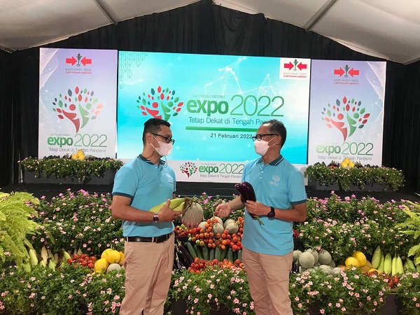 EXPO: Ewindo Expo 2022 yang digelar secara virtual menjadi media yang merekatkan Ewindo dengan jutaan petani. ADAM SUMARTO/PASUNDAN EKSPRES