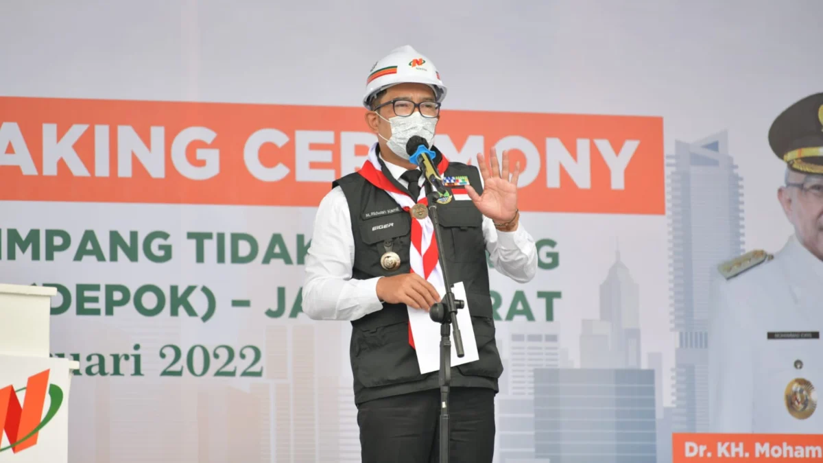 Ridwan Kamil Janjikan Penghargaan Bintang Jika Underpass Depok Rampung Sebelum Akhir 2022  