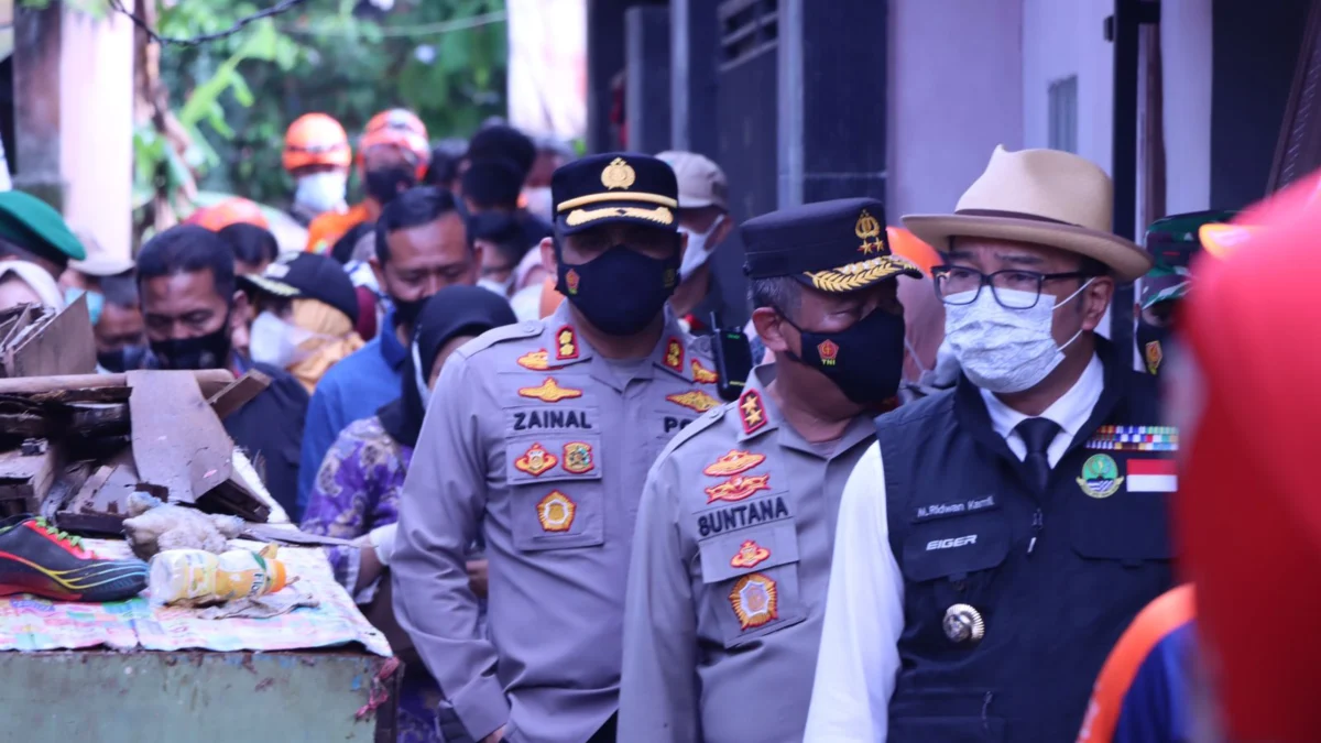 Kapolda dan Gubernur Jabar Sigap Pantau Peristiwa Bencana Alam di Sukabumi