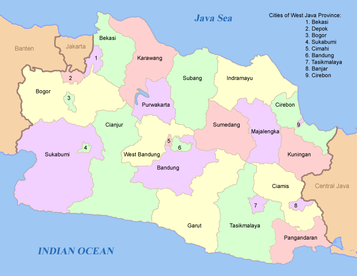 Pemekaran 9 Provinsi Baru di Pulau Jawa