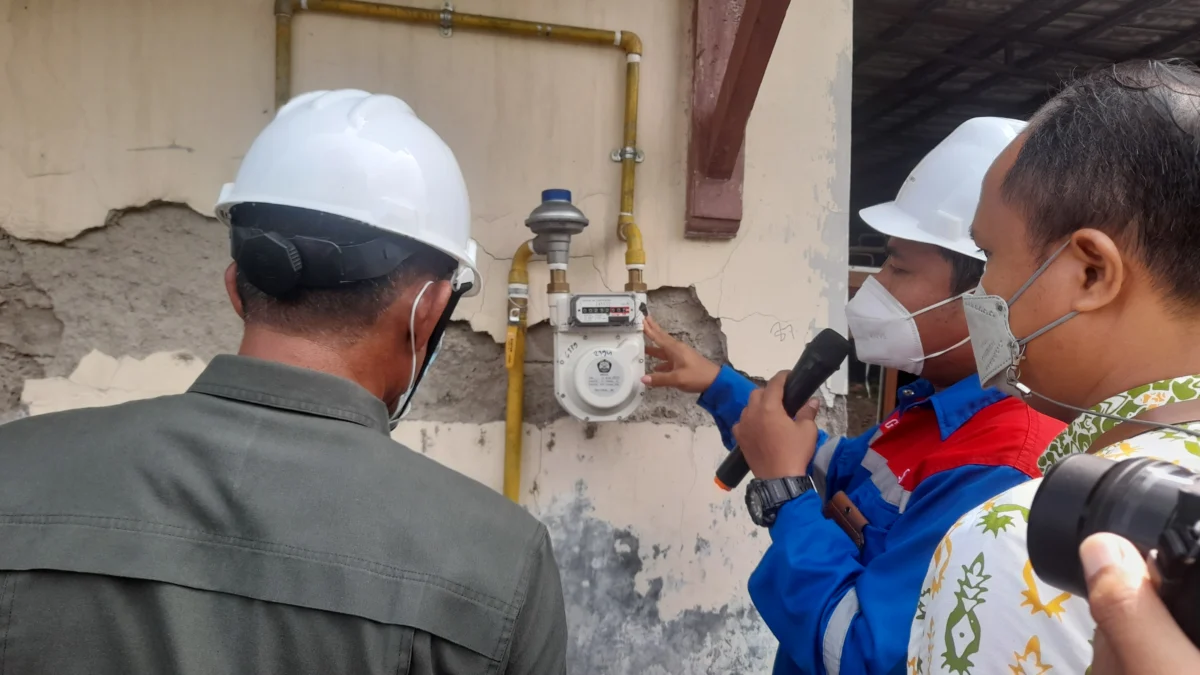 Jaringan Gas Rumah Tangga Kolaborasi PT SEA dan Pertagas Niaga Resmi Dilaunching, Bupati: Alhamdulilah