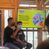EVENT: Fahroni Arifin, SVP–Head of Brand Management & Strategy Indosat Ooredoo Hutchison pada kegiatan IM3 Collabonation Creative City di kota Bandung. EKO SETIONO/PASUNDAN EKSPRES