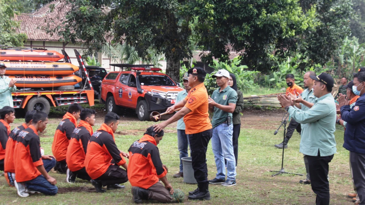 Kalak BPBD Kabupaten Subang Kukuhkan Pepeling Rescue Indonesia