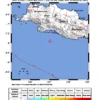 Gempa Sukabumi Hari Ini, 5,5 Magnitudo Terasa Hingga Cipatujah Tasikmalaya