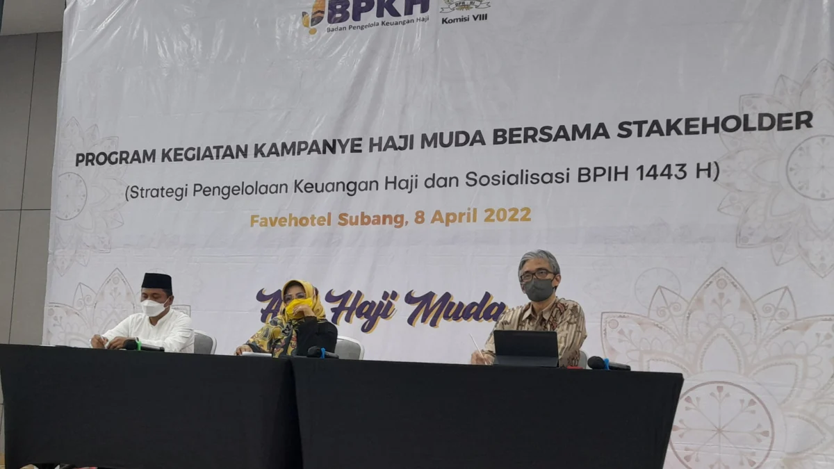 Hj Itje Siti Dewi Kuraesin bersama BPKH Sosialisasikan Pengelolaan Keuangan Haji