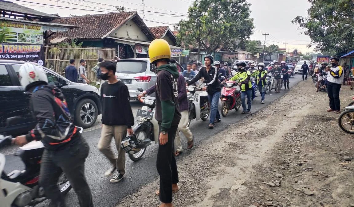 Jalan Pamanukan Diaspal, Bikers: Terima Kasih Ridwan Kamil