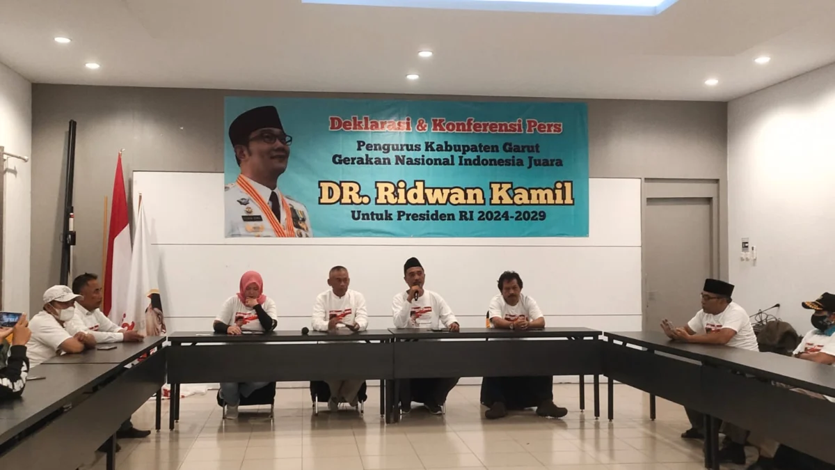 Gerakan Nasional Indonesia Juara Sebut Tokoh Masyarakat di 14 Provinsi Telah Mendeklarasikan Ridwan Kamil Presiden
