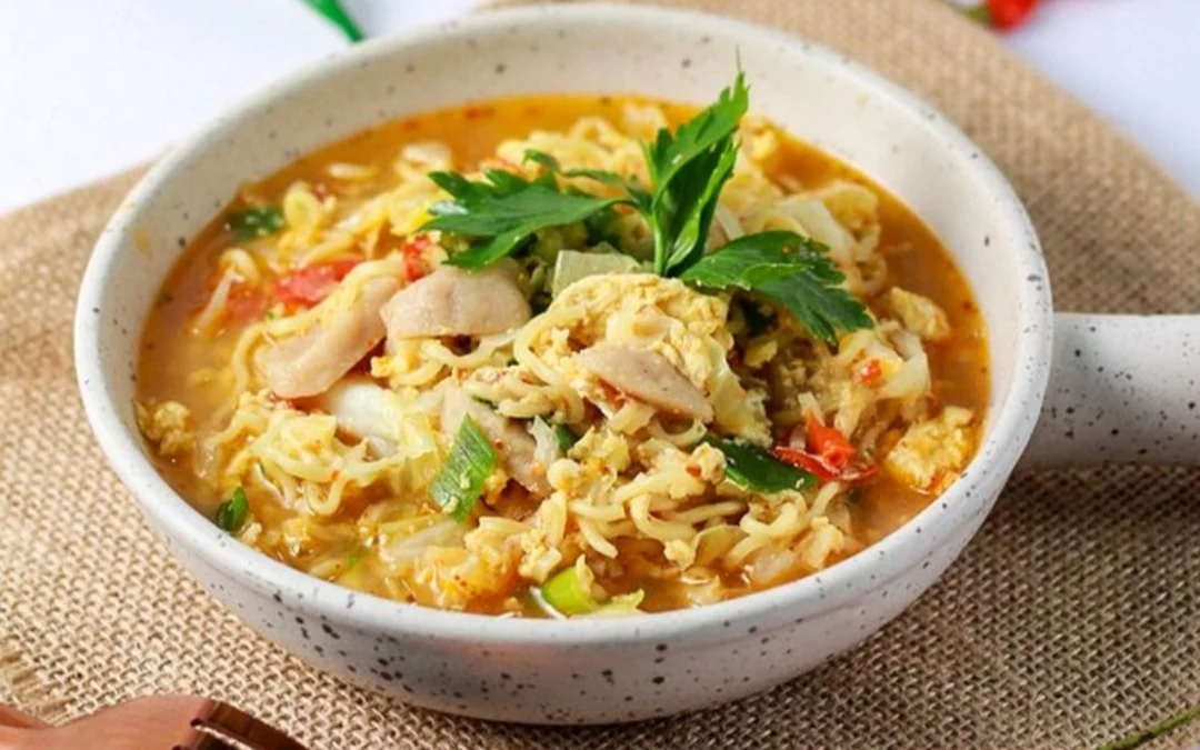 Resep Mie Kuah Asam Pedas, Cocok untuk Makan Malam