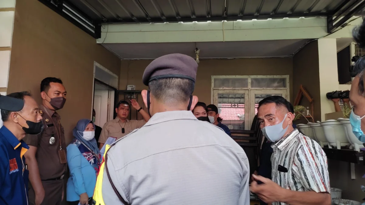Rekonstruksi Penembakan Petugas Dishub Makassar