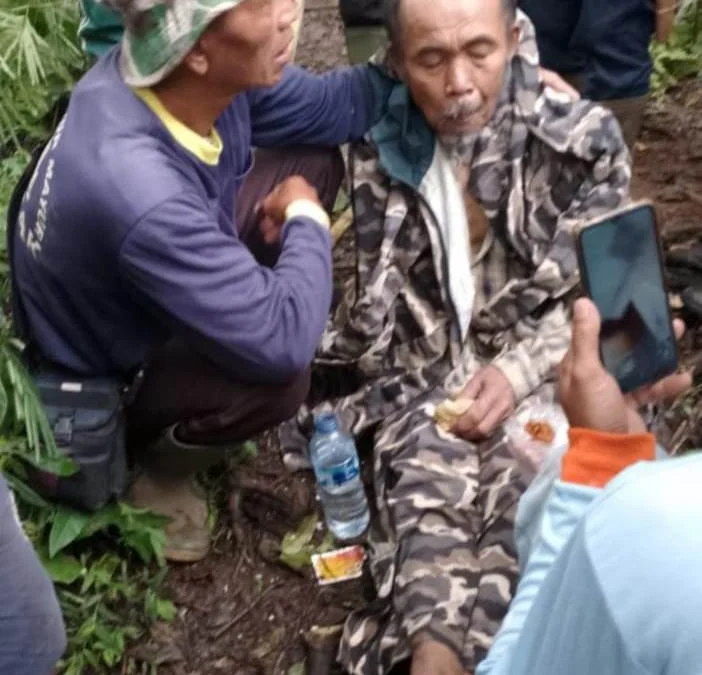 Sering Mendengar Bisikan Agar Pergi ke Petilasan, Kakek 62 Tahun yang Tersesat di Hutan Desa Cibeusi Akhirnya Ditemukan