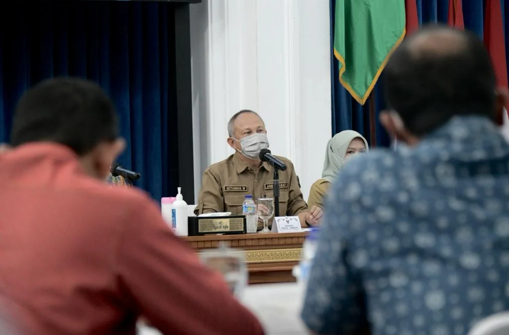 Sekretaris Daerah Provinsi Jawa Barat, Setiawan Wangsaatmaja.