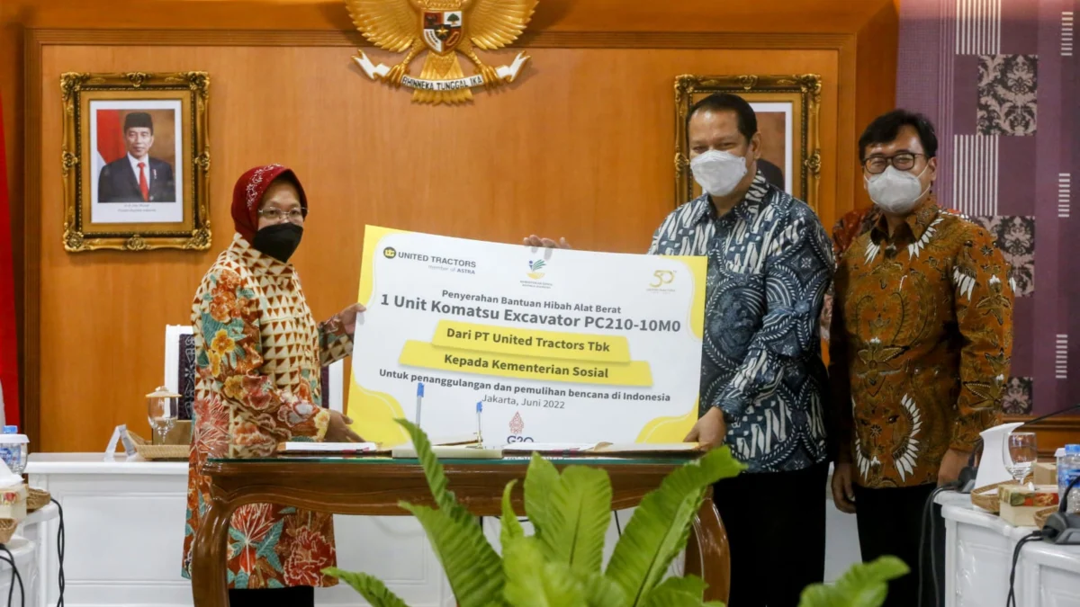 Kemensos Bekerjasama dengan Dunia Usaha Bantu Pemulihan Bencana di TTU provinsi Nusa Tenggara Timur