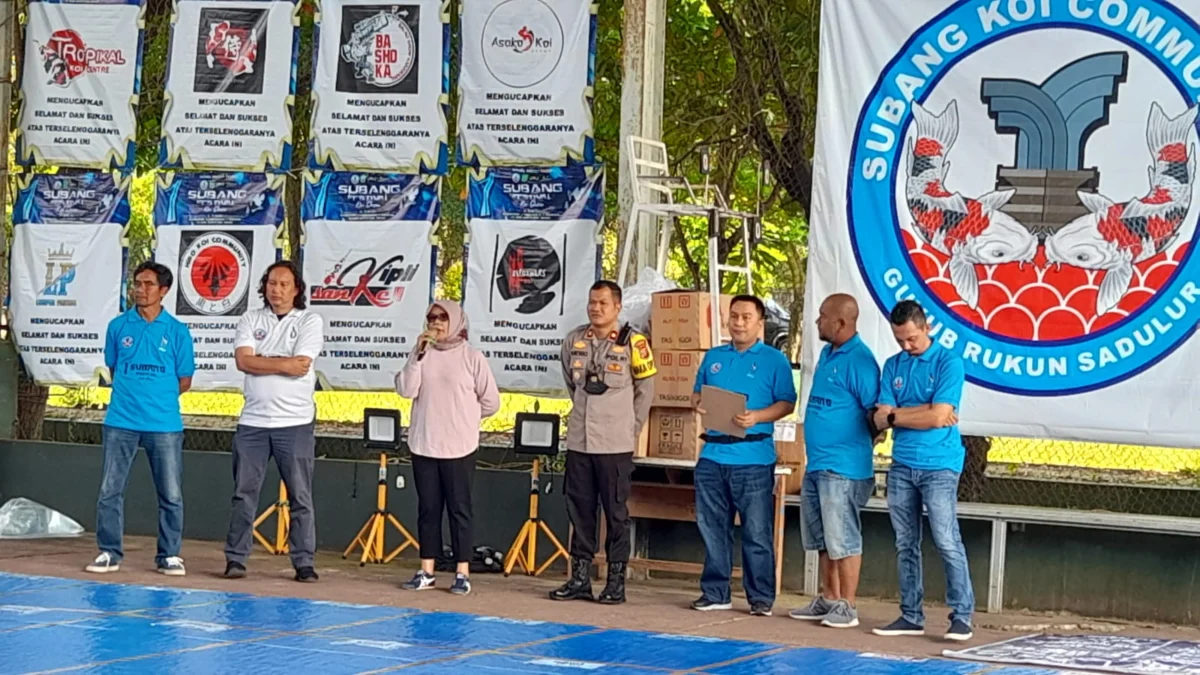 Pertama Kontes Ikan Koi di Subang, Disambut Antusias Peserta dari Berbagai Daerah