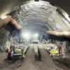 MEGA PROYEK: Tunnel 2 pada proyek Kereta Cepat Jakarta-Bandung (KCJB) berhasil ditembus pada Jumat 17 Juni 2022. IST