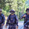 Meriahkan Puncak HUT Bhayangkara ke 76, Satpolair Polres Purwakarta Lakukan Kegiatan Lintas Medan