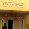 Pimpinan Direshuffle, Plang Ponpes As-Syafiyyah - Kalijati Diturunkan