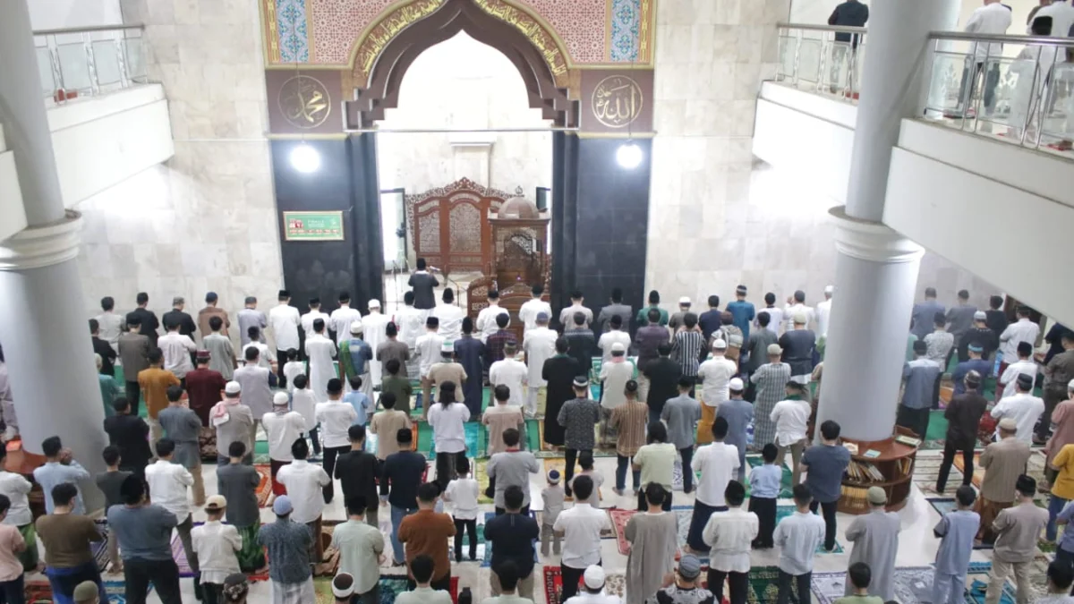 Warga Subang Antusias Ikuti Shalat Idul Adha