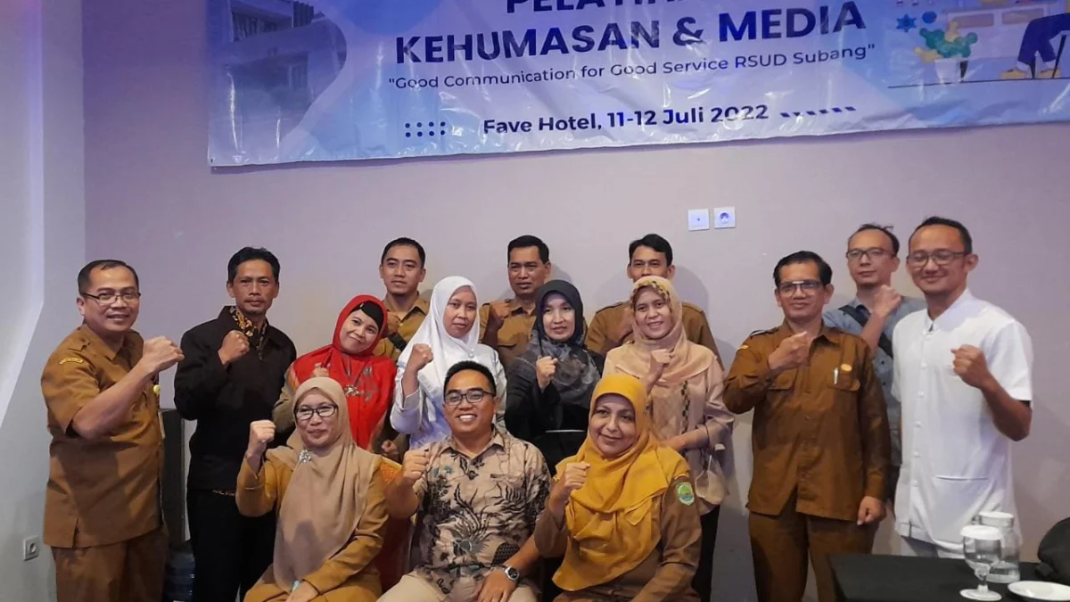 RSUD Subang Kolaborasi dengan Pasundan Institute Selenggarakan Pelatihan Kahumasan dan Media
