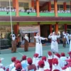 MPLS: Hari pertama kegiatan MPLS di salah satu Sekiolah Menengah Pertama di Bandung. NET