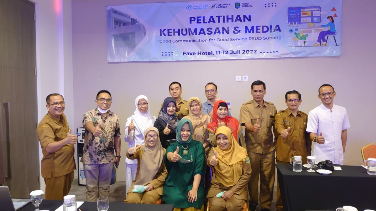 RSUD Subang Gandeng Pasundan Institute Latih Kehumasan dan Media