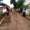 Realisasikan Dana Desa Bangun Jalan Lingkungan