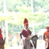 HARGANAS: Presiden Jokowi pada acara Peringatan Hari Keluarga Nasional (Harganas) ke-29 Tahun 2022 yang digelar di Lapangan Merdeka, Kota Medan, Sumatra Utara, Kamis (7/6).
