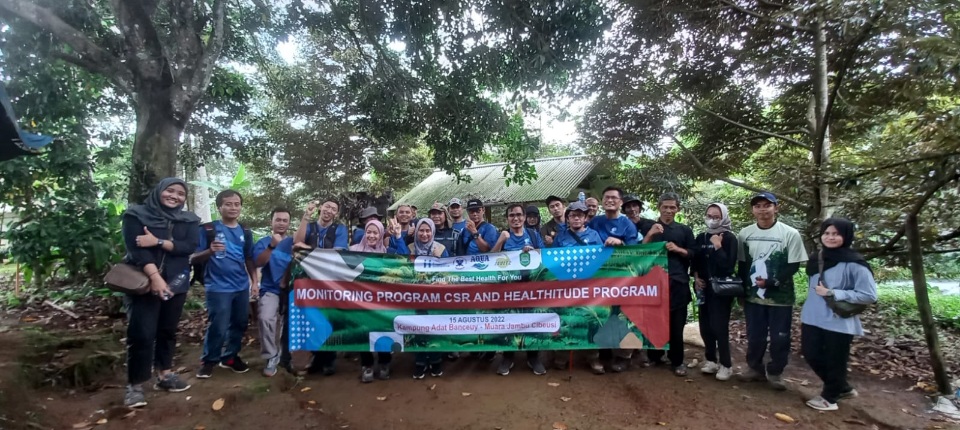 AQUA Subang Monitoring dan Edukasi Tata Kelola Air dan Lingkungan di Kecamatan Ciater