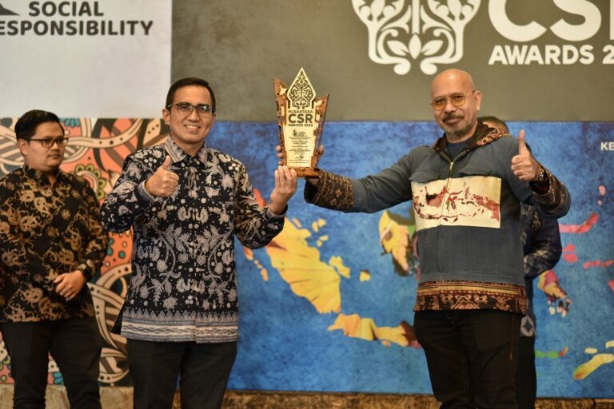 Keren, Pabrik AQUA Subang Raih Penghargaan Nusantara CSR Awards 2022