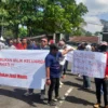 Rakyat Tagih Janji Bupati Subang, Ratusan Massa Unjuk Rasa ke Kantor Bupati