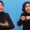 Mengenal Sosok Winda Utami, Juru Bahasa Isyarat TV yang Viral karena Ikut Joget Lagu Ojo Dibandingke